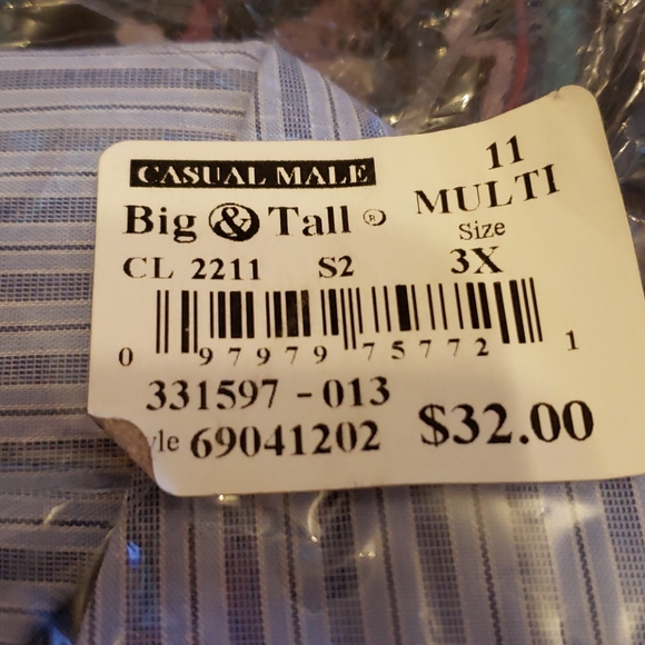 Mens long-sleeved sleep top - Picture 3 of 4